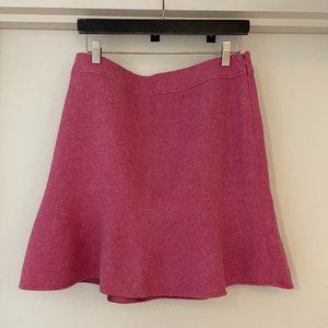 GAP Pink Wool Flare skirt - Size 10